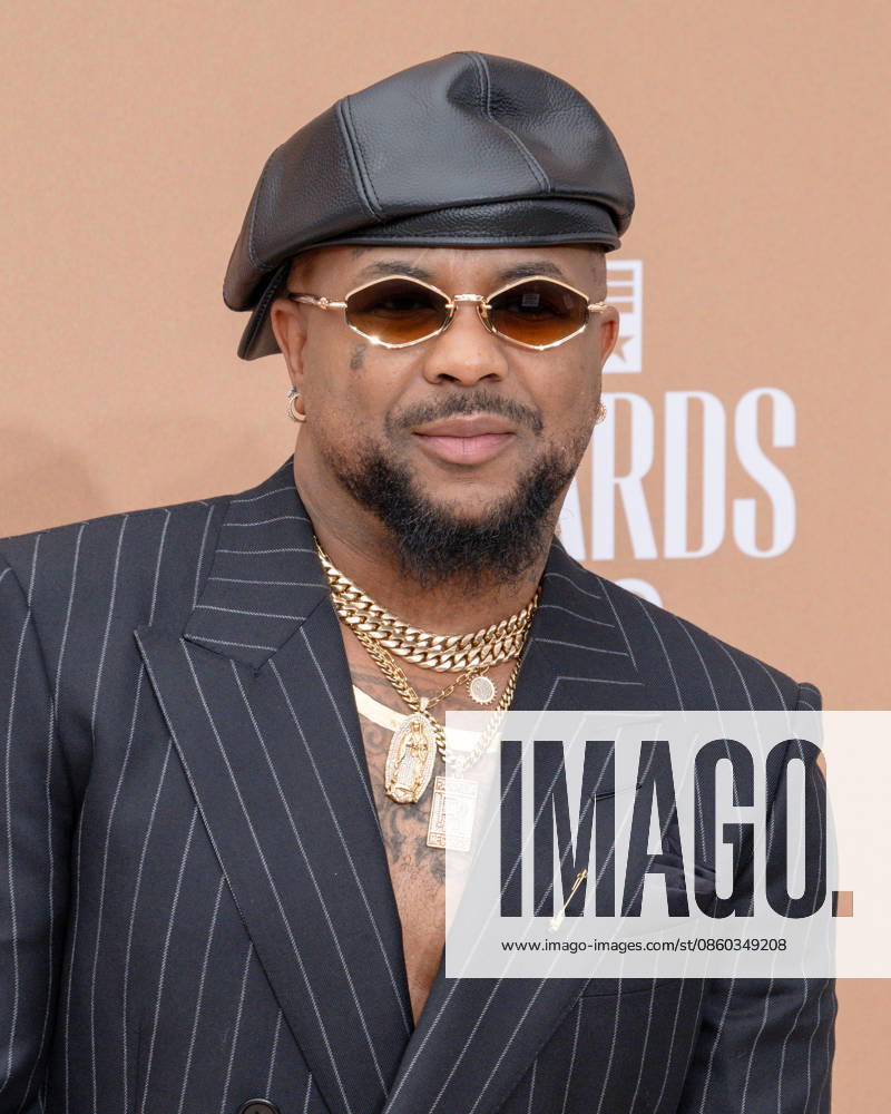Terius Adamu Ya Gesteelde-Diamant THE-DREAM, 48, attends the 2026 BET Awards: Red Carpet. Los Angeles USA - ZUMAb173 20260628_aap_b173_235