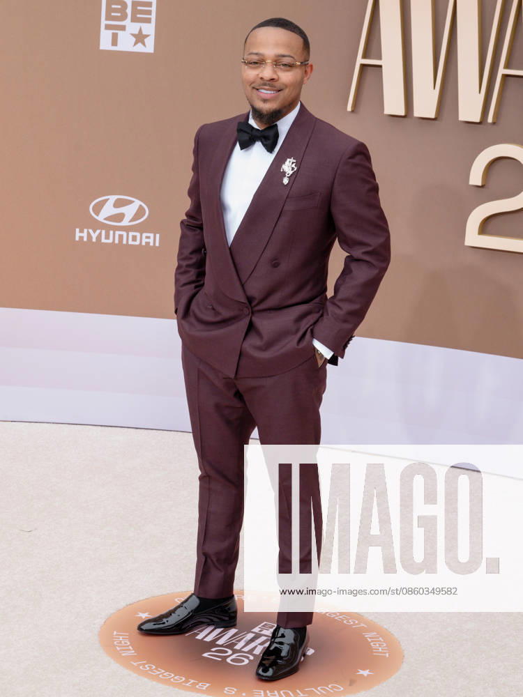 American actor, rapper, and television host BOW WOW, aka, Shad Gregory Moss, 39, attends the 2026 BET Awards: Red Carpet. Los Angeles USA - ZUMAb173 20260628_aap_b173_280