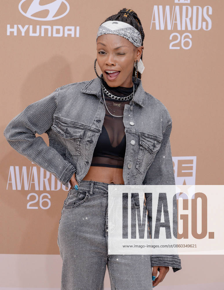 TIA PARCHMAN attends the 2026 BET Awards: Red Carpet. Los Angeles USA - ZUMAb173 20260628_aap_b173_284
