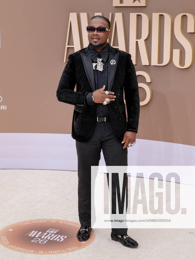 YUNG MUUSIK attends the 2026 BET Awards: Red Carpet. Los Angeles USA - ZUMAb173 20260628_aap_b173_274