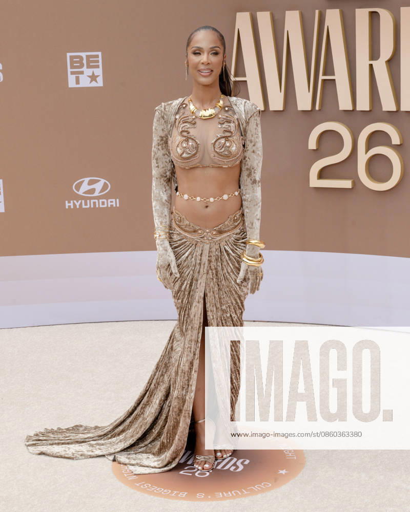 American actress and producer LAILA ODOM attends the 2026 BET Awards: Red Carpet. Los Angeles USA - ZUMAb173 20260628_aap_b173_335
