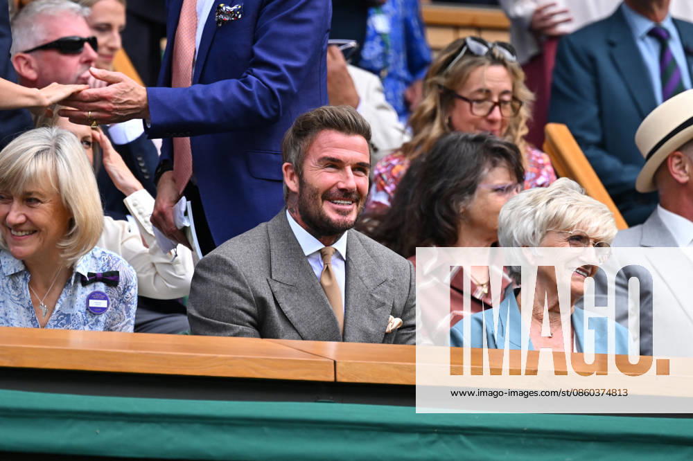 Davis Beckham At Wimbledon Tennis Championships - London David Beckham attends a match at the 2026 Wimbledon Tennis Championships at the All England Lawn Tennis Club (AELTC) in London, UK on June 29, 2026. Photo by Corinne Dubreuil ABACAPRESS.COM London United Kingdom