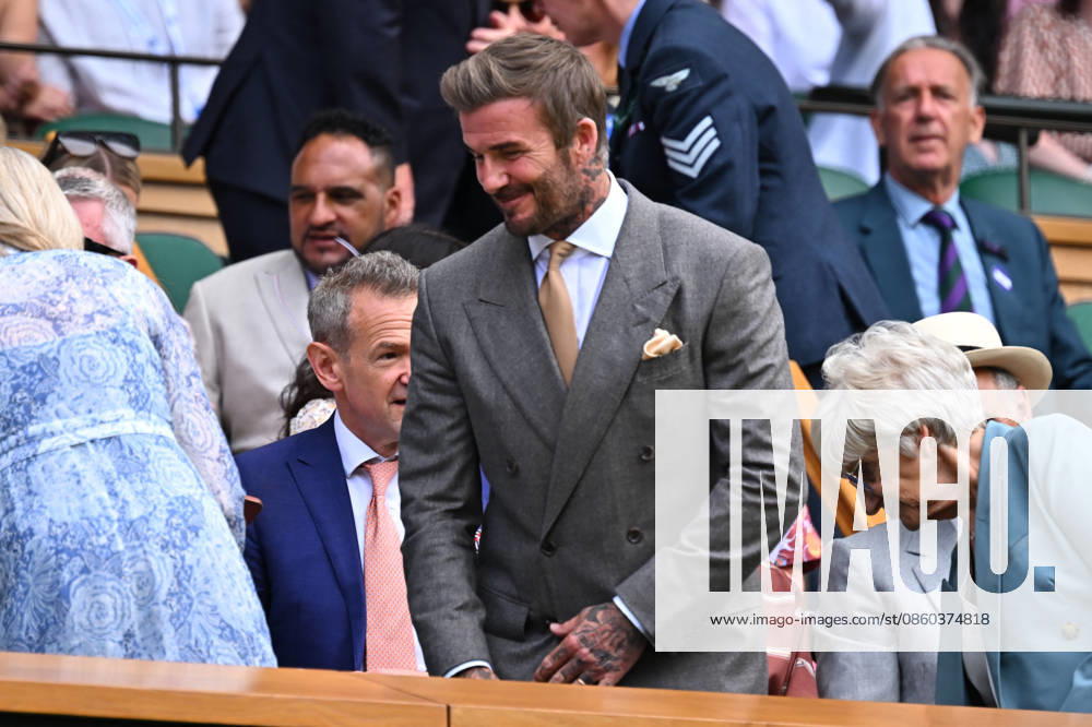 Davis Beckham At Wimbledon Tennis Championships - London David Beckham attends a match at the 2026 Wimbledon Tennis Championships at the All England Lawn Tennis Club (AELTC) in London, UK on June 29, 2026. Photo by Corinne Dubreuil ABACAPRESS.COM London United Kingdom