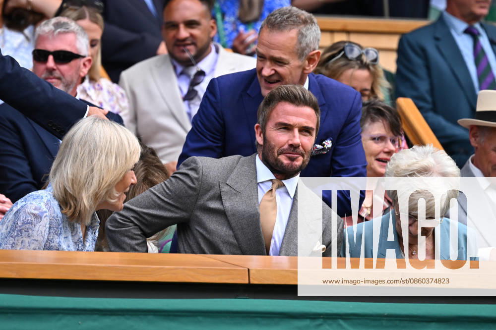 Davis Beckham At Wimbledon Tennis Championships - London David Beckham attends a match at the 2026 Wimbledon Tennis Championships at the All England Lawn Tennis Club (AELTC) in London, UK on June 29, 2026. Photo by Corinne Dubreuil ABACAPRESS.COM London United Kingdom