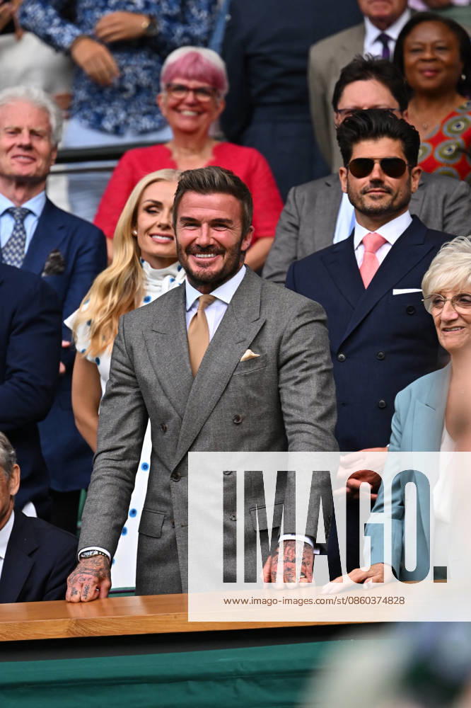 Davis Beckham At Wimbledon Tennis Championships - London David Beckham attends a match at the 2026 Wimbledon Tennis Championships at the All England Lawn Tennis Club (AELTC) in London, UK on June 29, 2026. Photo by Corinne Dubreuil ABACAPRESS.COM London United Kingdom