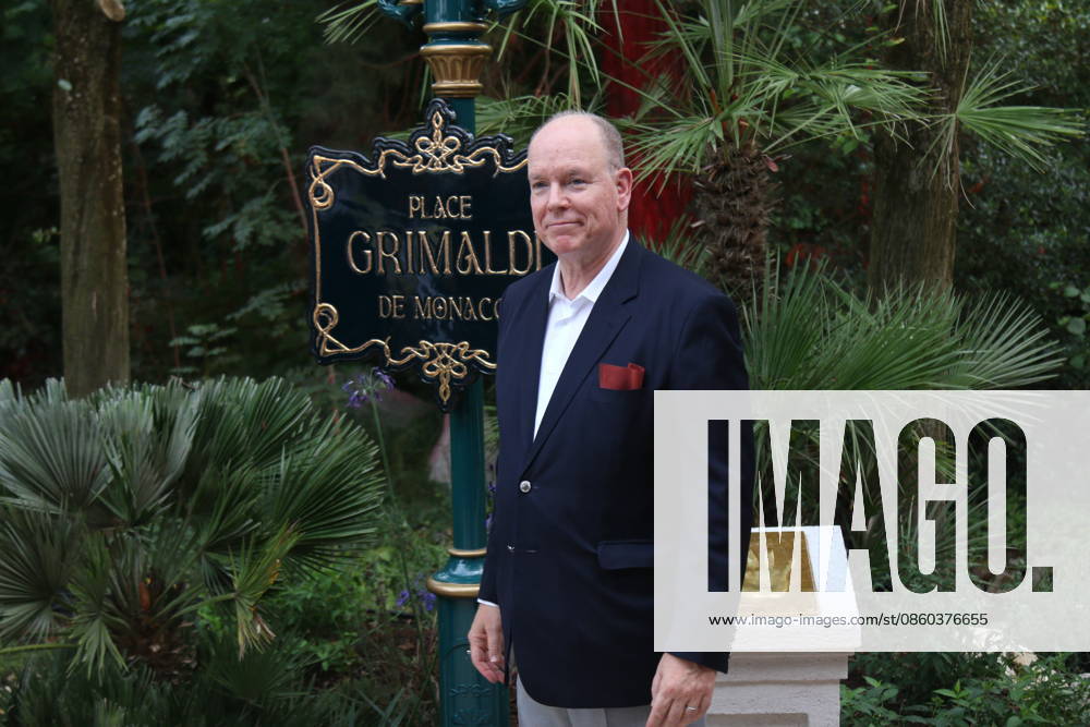 Prince Albert II of Monaco at the opening of the Monaco area at Europa-Park in Rust
