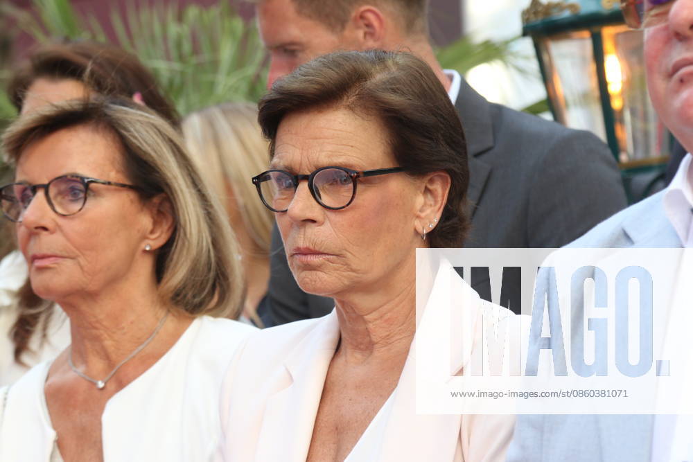 Princess Stephanie of Monaco at the opening of the Monaco area at Europa-Park Rust
