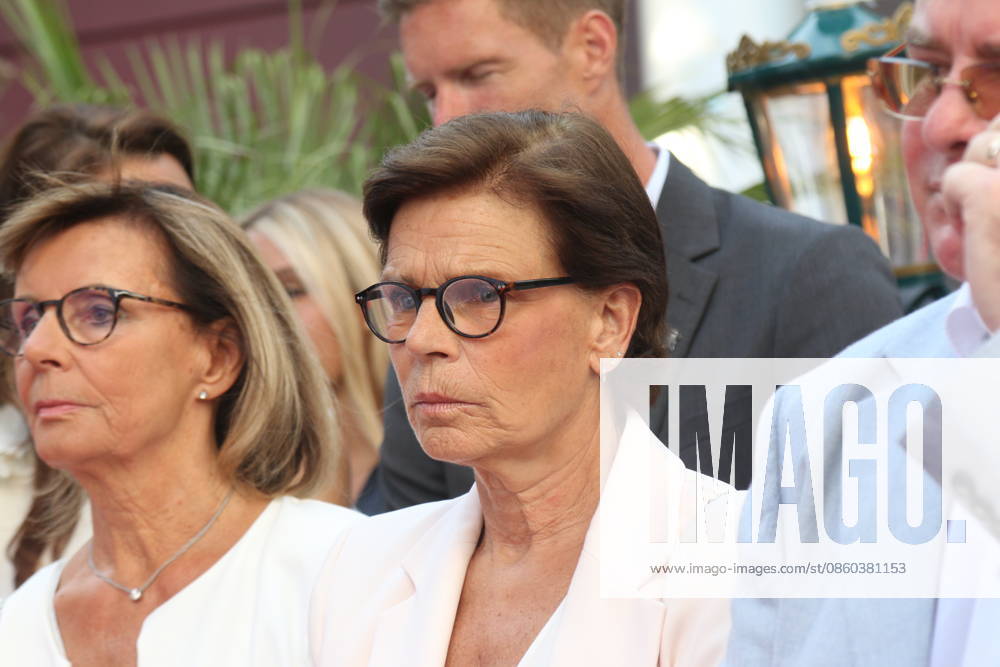 Princess Stephanie of Monaco at the opening of the Monaco area at Europa-Park Rust