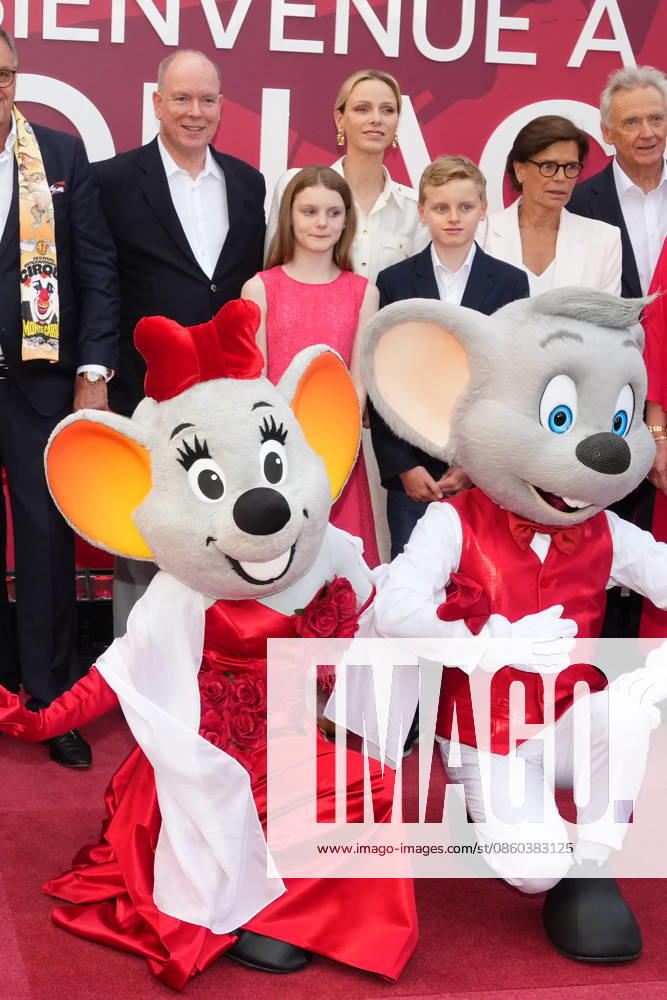 In the presence of Prince Albert II, the Monaco theme area is being inaugurated at Europapark Rust. Prince Albert II of Monaco, Princess Charlene, Prince Jacques, son of Prince Albert II and Charlene, Princess Gabrielle of Monaco, daughter of Prince Albert II of Monaco and Charlene. Monaco Theme A SP_GHR