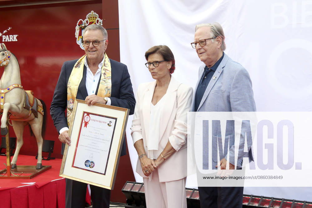 Roland Mack, Stephanie of Monaco, and Urs Pilz at the opening of the Monaco themed area at Europa-Park in Rust, June 29, 2026 Foto:xAgenturxWehnertx xGränzdörferx xFuturexImagex monaco_6632