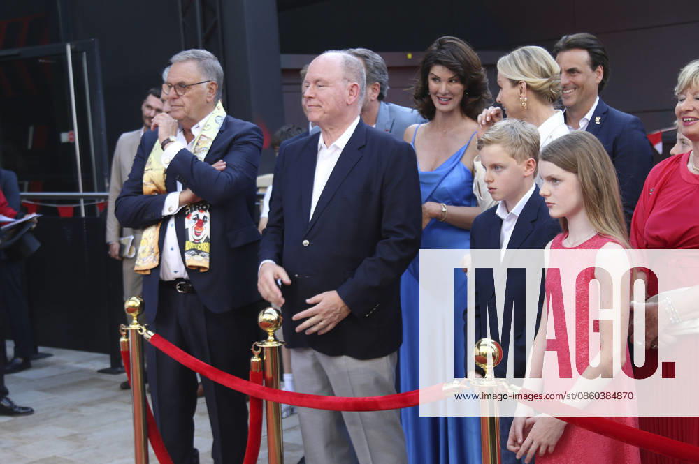 Roland Mack, Albert II, Prince of Monaco; Charlene, Princess of Monaco; Crown Prince Jacques of Monaco; Princess Gabriella of Monaco; and Mauritia Mack at the opening of the Monaco theme area at Europa-Park in Rust on June 29, 2026 Foto:xAgenturxWehnertx xGränzdörferx xFuturexImagex monaco_6620