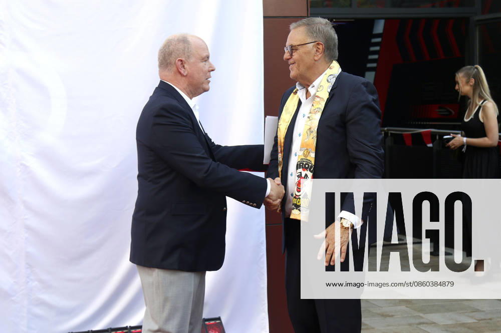 Albert II, Prince of Monaco, and Roland Mack at the opening of the Monaco themed area at Europa-Park in Rust, June 29, 2026 Foto:xAgenturxWehnertx xGränzdörferx xFuturexImagex monaco_6631