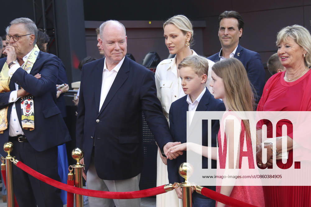 Roland Mack, Albert II, Prince of Monaco; Charlene, Princess of Monaco; Crown Prince Jacques of Monaco; Princess Gabriella of Monaco; and Mauritia Mack at the opening of the Monaco themed area at Europa-Park in Rust on June 29, 2026 Foto:xAgenturxWehnertx xGränzdörferx xFuturexImagex monaco_6622