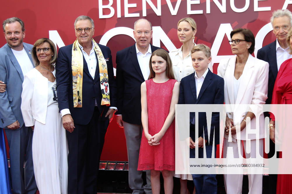 Marianne Mack, Roland Mack, Albert II, Prince of Monaco, Princess Gabriella of Monaco, Charlene, Princess of Monaco, Crown Prince Jacques of Monaco, Stephanie of Monaco, and Jürgen Mack at the opening of the Monaco theme area at Europa-Park in Rust, June 29, 2026 Foto:xAgenturxWehnertx xGränzdörferx xFuturexImagex monaco_6646