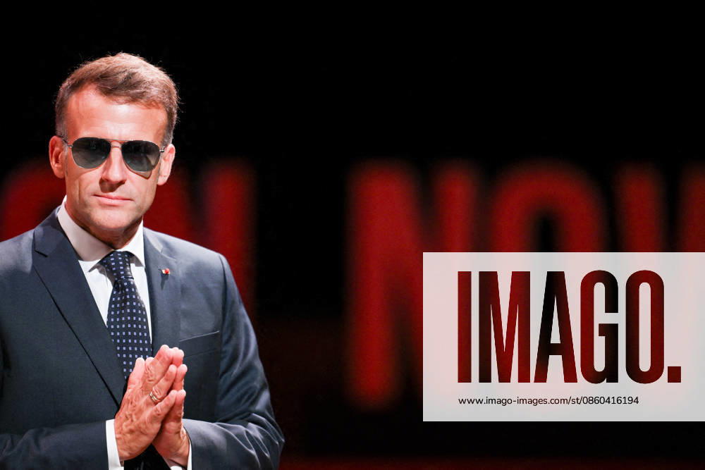 KW27 French President Emmanuel Macron delivers a speech at the 9th World Congress Against the Death Penalty in Paris, France, on June 30, 2026. Eliot Blondet Pool Bestimage French President Emmanuel Macron delivers a speech during the World Congress Against the Death Penalty in Paris, on June 30, 2026, Paris, France