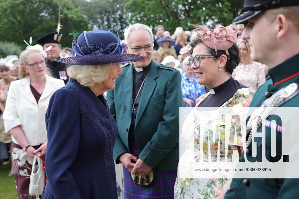 King visits Scotland for Holyrood Week, 30 June 2026 Queen Camilla speaking to guests during a Garden Party in the gardens of the Palace of Holyroodhouse in Edinburgh, as part of the King s visit to Scotland for Holyrood Week. Picture date: Tuesday June 30, 2026., Credit:Steve Welsh PA ROTA - B68 Avalon Edinburgh, United Kingdom