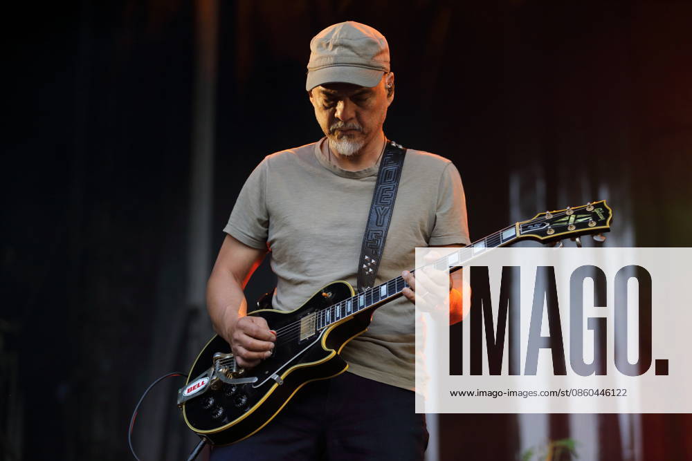Joey Santiago of the band Pixies at a concert at the Spandau Citadel in Berlin, June 30, 2026 Pixies Concert Berlin