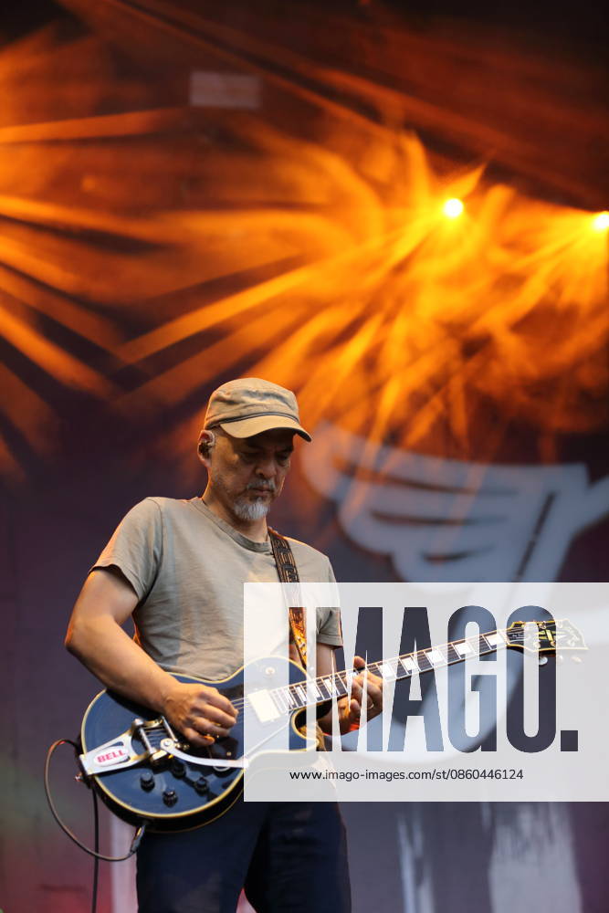 Joey Santiago of the band Pixies at a concert at the Spandau Citadel in Berlin, June 30, 2026 Pixies Concert Berlin