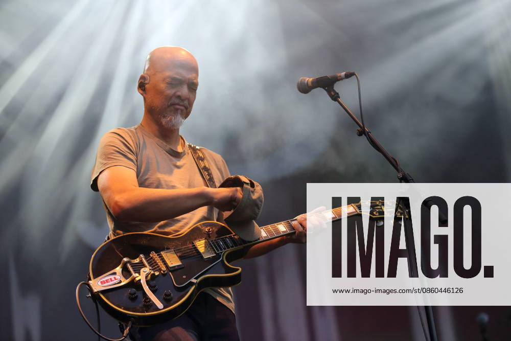 Joey Santiago of the band Pixies at a concert at the Spandau Citadel in Berlin, June 30, 2026 Pixies Concert Berlin