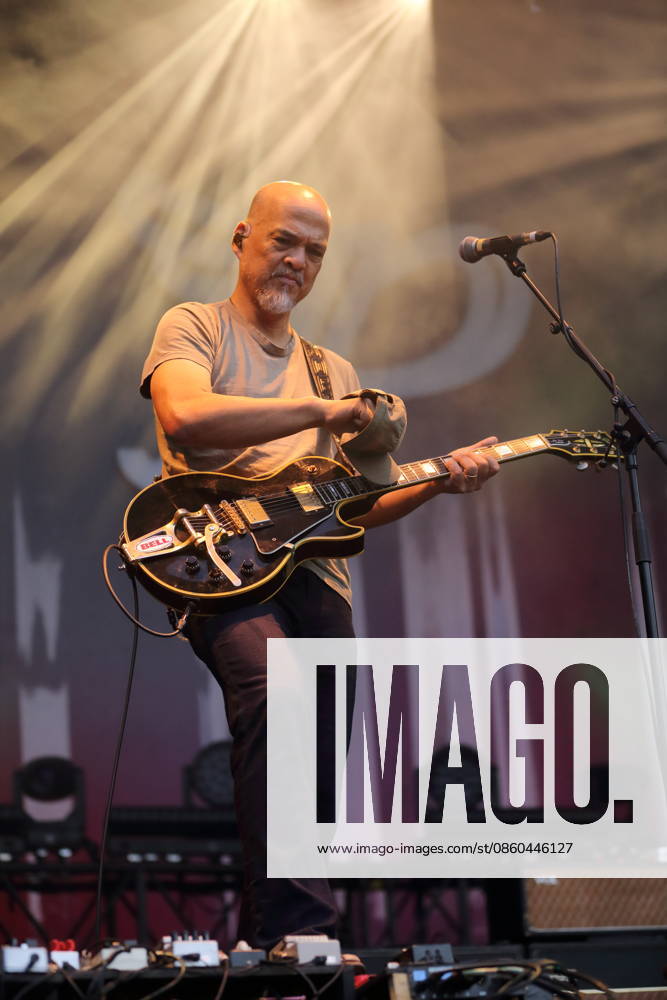 Joey Santiago of the band Pixies at a concert at the Spandau Citadel in Berlin, June 30, 2026 Pixies Concert Berlin