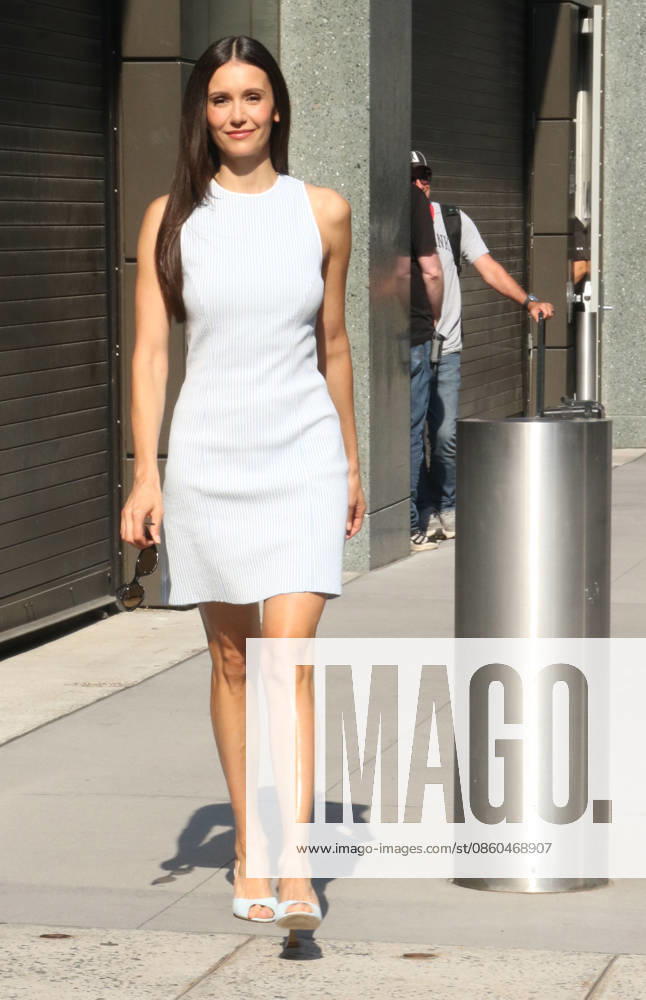 Nina Dobrev on Live With Kelly & Mark to talk about new movie Get Out ln New York Featuring: Nina Dobrev Where: New York City, New York, United States When: 30 Jun 2026 Credit: Roger Wong INSTARimages . NOT FOR USE BY NEWSPAPERS BASED IN THE UK.