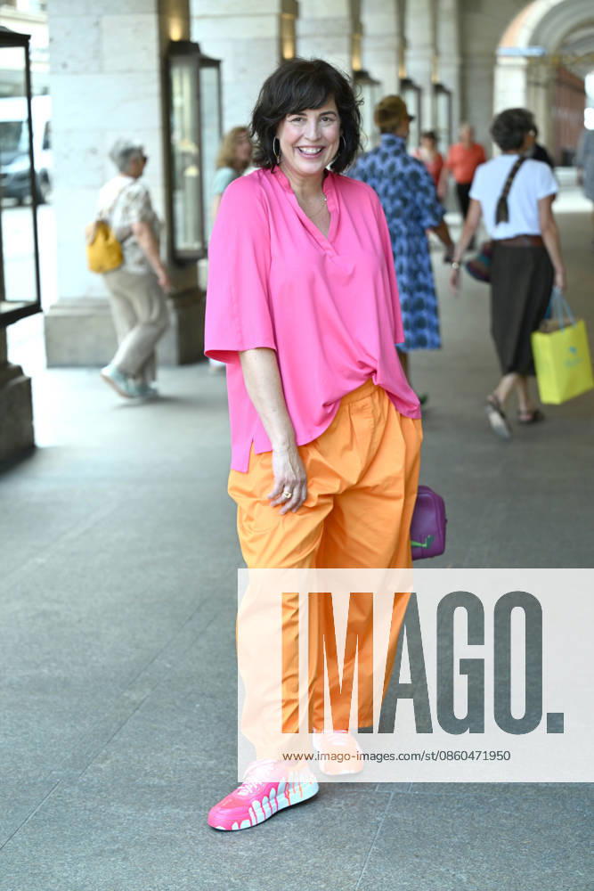 Elena Uhlig ZDF Reception Get-Together Orange Hour at Hugo s Bar during the Munich Film Festival on June 30, 2026