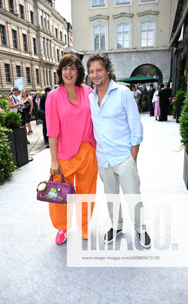 Elena Uhlig, Fritz Karl, ZDF Reception, Get Together Orange Hour at Hugo s Bar during the Munich Film Festival on June 30, 2026