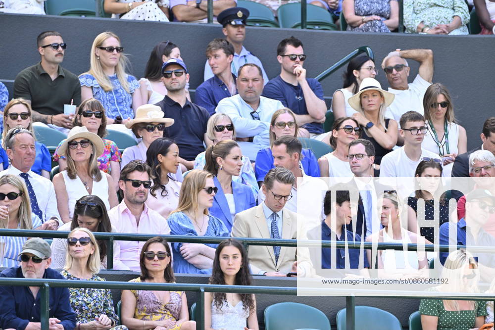 Tennis - Wimbledon 2026 - ITF - The Championships - 02 06 2026 - Tennis - Wimbledon 2026 - ITF - The Championships - 02 06 2026 - Kate Princesse de Galles assiste au match sur le court numero 1 en compagnie d Andy Murray - Amgleterre London