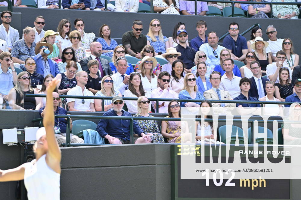 Tennis - Wimbledon 2026 - ITF - The Championships - 02 06 2026 - Tennis - Wimbledon 2026 - ITF - The Championships - 02 06 2026 - Kate Princesse de Galles assiste au match sur le court numero 1 en compagnie d Andy Murray - Amgleterre London