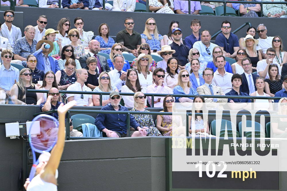 Tennis - Wimbledon 2026 - ITF - The Championships - 02 06 2026 - Tennis - Wimbledon 2026 - ITF - The Championships - 02 06 2026 - Kate Princesse de Galles assiste au match sur le court numero 1 en compagnie d Andy Murray - Amgleterre London