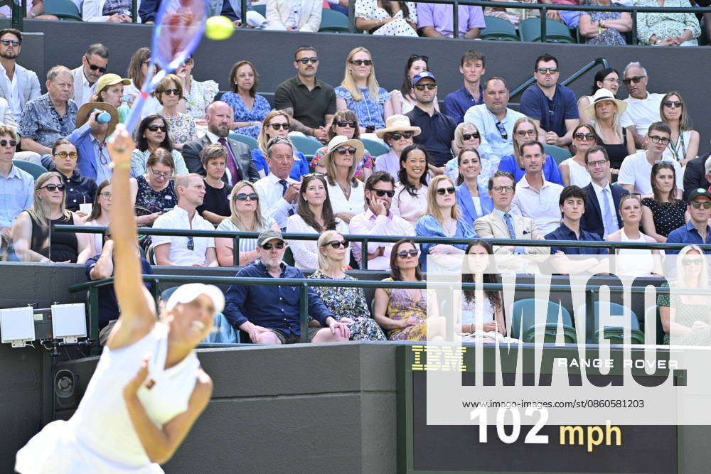 Tennis - Wimbledon 2026 - ITF - The Championships - 02 06 2026 - Tennis - Wimbledon 2026 - ITF - The Championships - 02 06 2026 - Kate Princesse de Galles assiste au match sur le court numero 1 en compagnie d Andy Murray - Amgleterre London