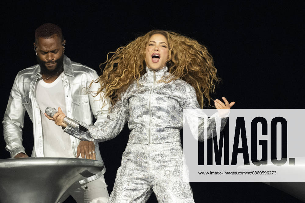 Shakira performs in concert during her ‘Las Mujeres Ya No Lloran World Tourâ€⠢ at Kaseya Center in Miami, Florida July 1, 2026. Miami USA - ZUMAsd3_ 20260702_znp_sd3_015