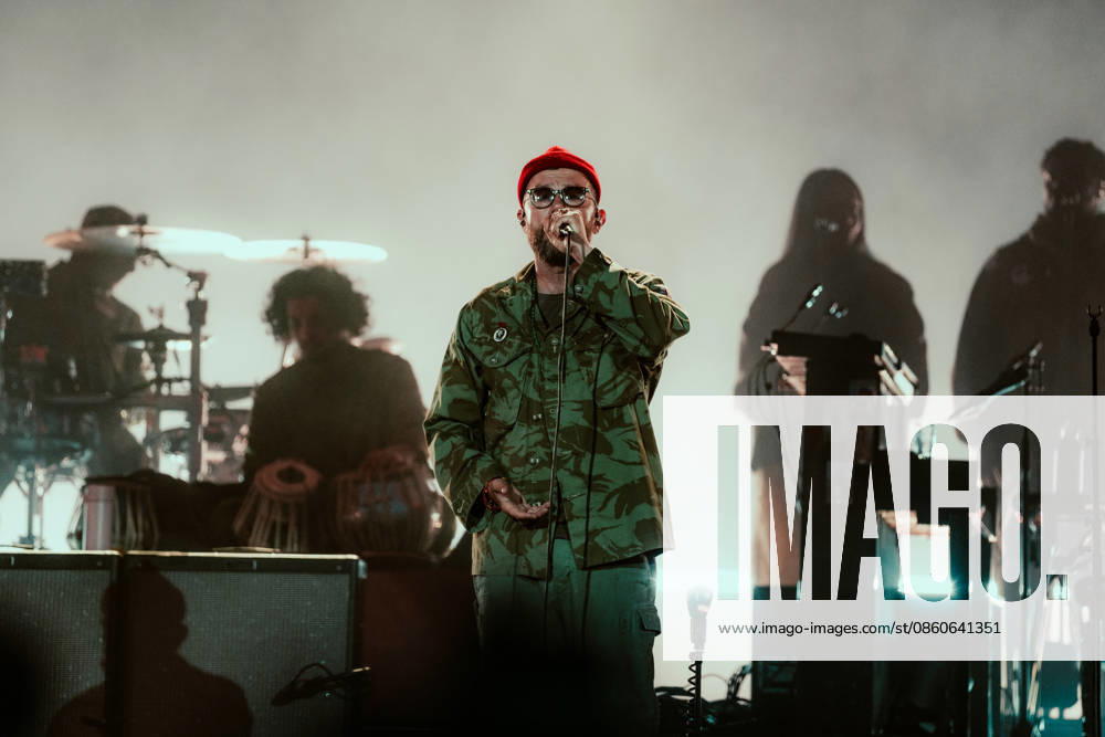 Gorillaz live at Roskilde Festival 2026 Roskilde, Denmark. 02nd, July 2026. The British band Gorillaz performs a live concert during Danish music festival Roskilde Festival 2026 in Roskilde. Here singer and musician Damon Albarn is seen live on stage. Denmark, Roskilde