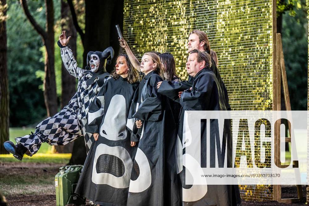 Premiere of Circus Orestia in Mülheim ** FOR ** **The open-air premiere of Circus Orestia by Thomas Köck, directed by Philipp Preuss, at the Theater an der Ruhr will take place on Friday, July 3, 2026, in Mülheim, Germany. Mülheim. Copyright GerdxWallhorn