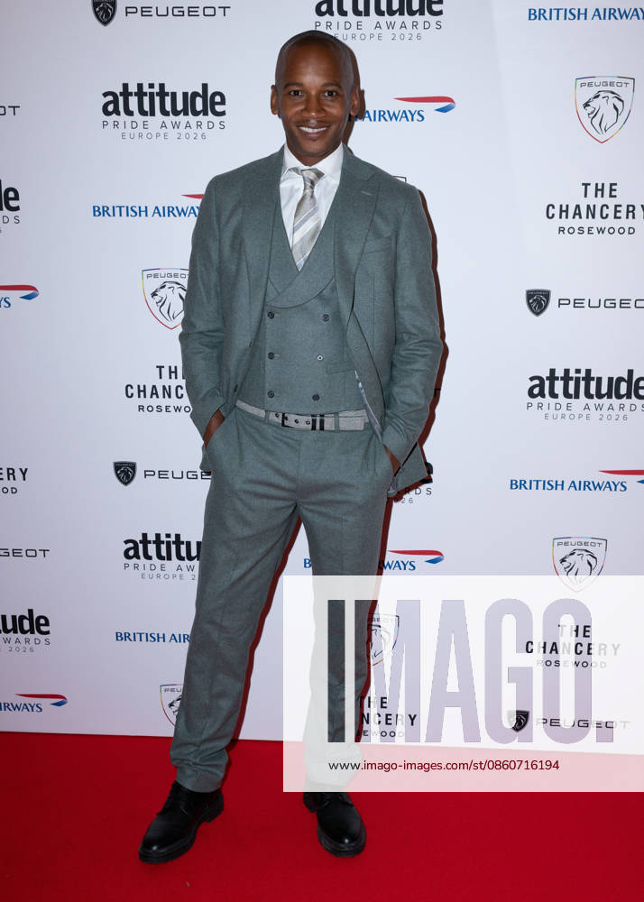 Eric Underwood attends the Peugeot Attitude PRIDE Awards Europe 2026, supported by British Airways, at The Chancery Rosewood in London, England. UK. Friday 3rd July 2026.