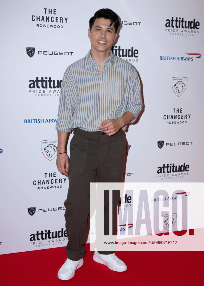James Phoon attends the Peugeot Attitude PRIDE Awards Europe 2026, supported by British Airways, at The Chancery Rosewood in London, England. UK. Friday 3rd July 2026.