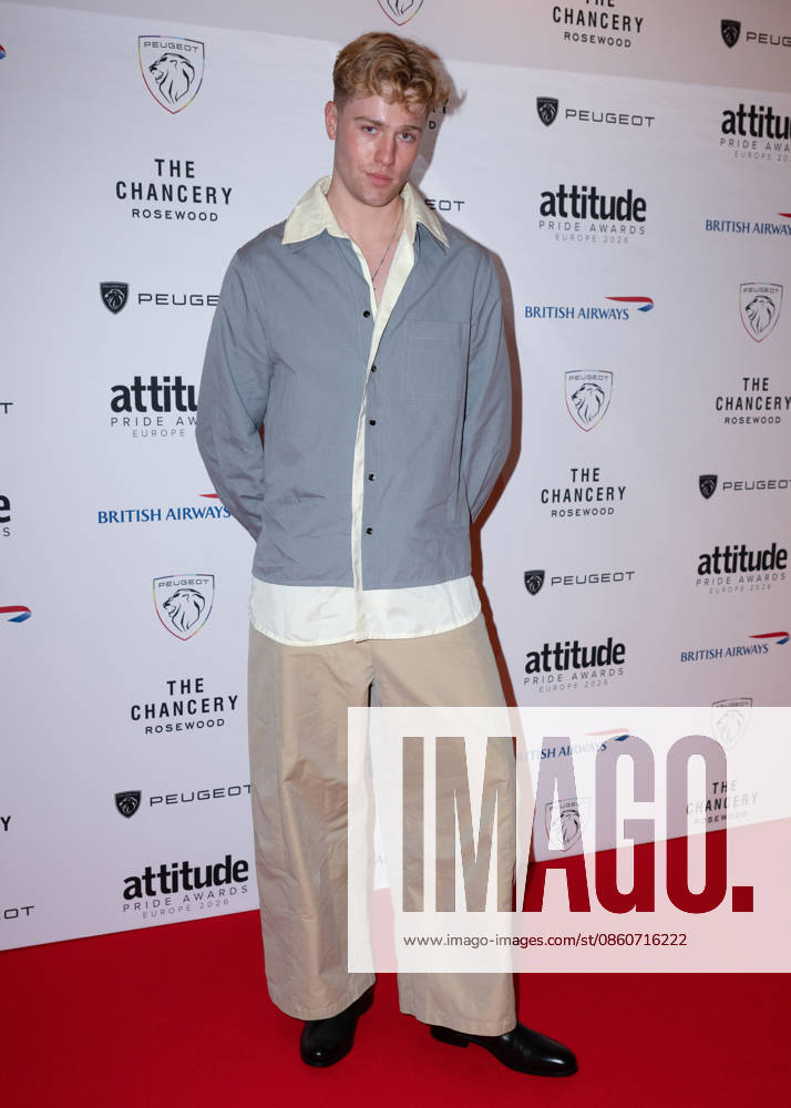 Dominic Lawrence attends the Peugeot Attitude PRIDE Awards Europe 2026, supported by British Airways, at The Chancery Rosewood in London, England. UK. Friday 3rd July 2026.