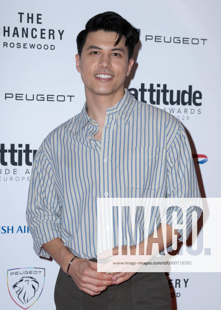 James Phoon attends the Peugeot Attitude PRIDE Awards Europe 2026, supported by British Airways, at The Chancery Rosewood in London, England. UK. Friday 3rd July 2026.