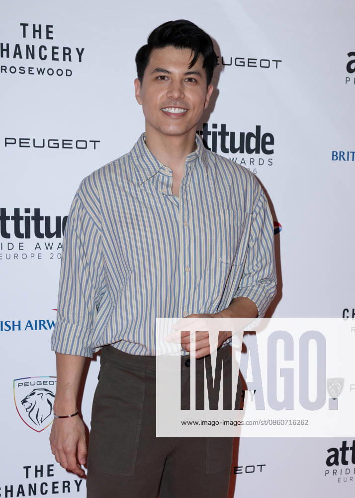 James Phoon attends the Peugeot Attitude PRIDE Awards Europe 2026, supported by British Airways, at The Chancery Rosewood in London, England. UK. Friday 3rd July 2026.