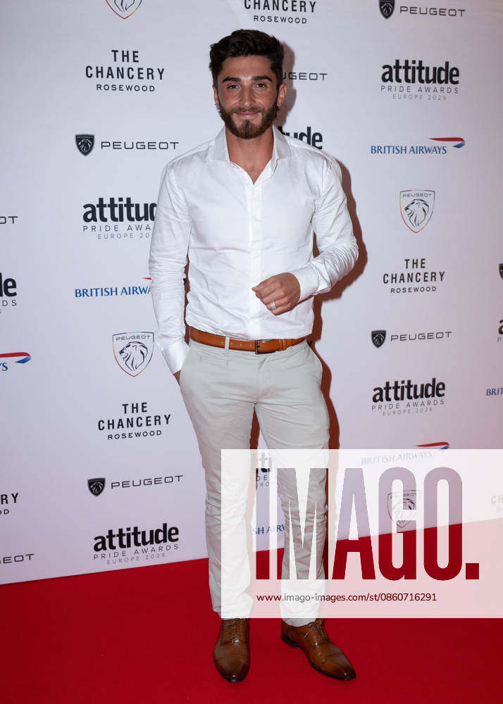 Josh Cavallo attends the Peugeot Attitude PRIDE Awards Europe 2026, supported by British Airways, at The Chancery Rosewood in London, England. UK. Friday 3rd July 2026.