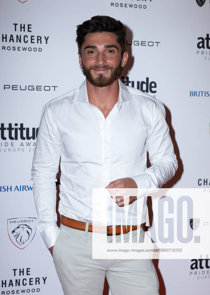 Josh Cavallo attends the Peugeot Attitude PRIDE Awards Europe 2026, supported by British Airways, at The Chancery Rosewood in London, England. UK. Friday 3rd July 2026.