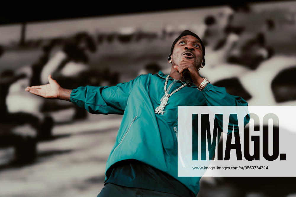 Clipse live at Roskilde Festival 2026 Roskilde, Denmark. 04th, July 2026. The American rap duo Clipse performs a live concert during the Danish music festival Roskilde Festival 2026 in Roskilde. Here the rapper Pusha T is seen live on stage. Denmark, Roskilde