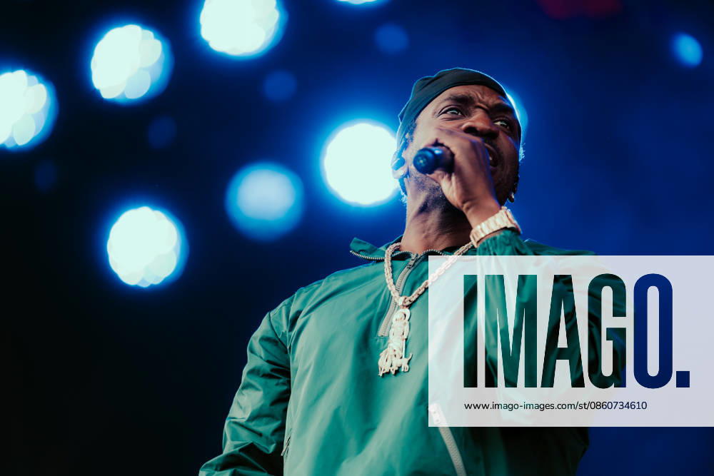 Clipse live at Roskilde Festival 2026 Roskilde, Denmark. 04th, July 2026. The American rap duo Clipse performs a live concert during the Danish music festival Roskilde Festival 2026 in Roskilde. Here the rapper Pusha T is seen live on stage. Denmark, Roskilde