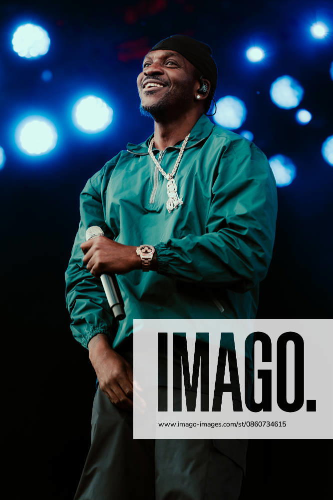 Clipse live at Roskilde Festival 2026 Roskilde, Denmark. 04th, July 2026. The American rap duo Clipse performs a live concert during the Danish music festival Roskilde Festival 2026 in Roskilde. Here the rapper Pusha T is seen live on stage. Denmark, Roskilde