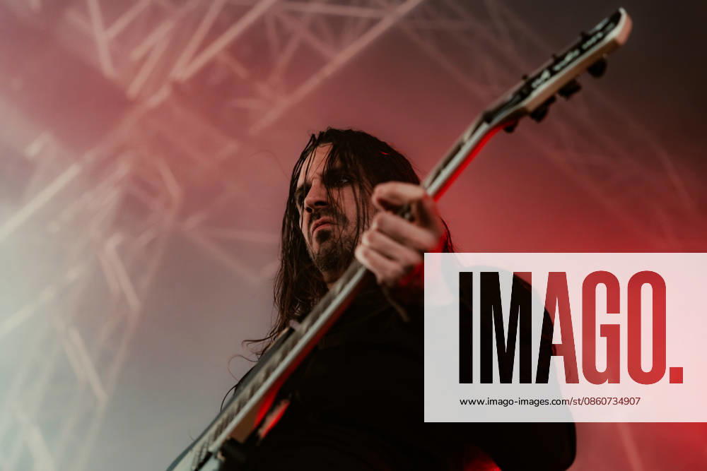 Igorrr live at Roskilde Festival 2026 Roskilde, Denmark. 04th, July 2026. The French metal act Igorrr performs a live concert during the Danish music festival Roskilde Festival 2026 in Roskilde. Here guitarist Martyn Clement is seen live on stage. Denmark, Roskilde