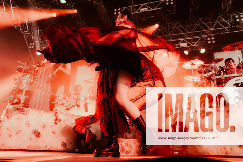 Igorrr live at Roskilde Festival 2026 Roskilde, Denmark. 04th, July 2026. The French metal act Igorrr performs a live concert during the Danish music festival Roskilde Festival 2026 in Roskilde. Here vocalist Gerda Iguchi is seen live on stage. Denmark, Roskilde