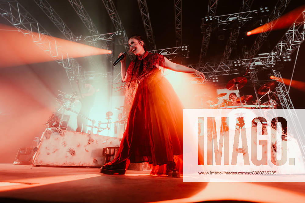 Igorrr live at Roskilde Festival 2026 Roskilde, Denmark. 04th, July 2026. The French metal act Igorrr performs a live concert during the Danish music festival Roskilde Festival 2026 in Roskilde. Here vocalist Gerda Iguchi is seen live on stage. Denmark, Roskilde