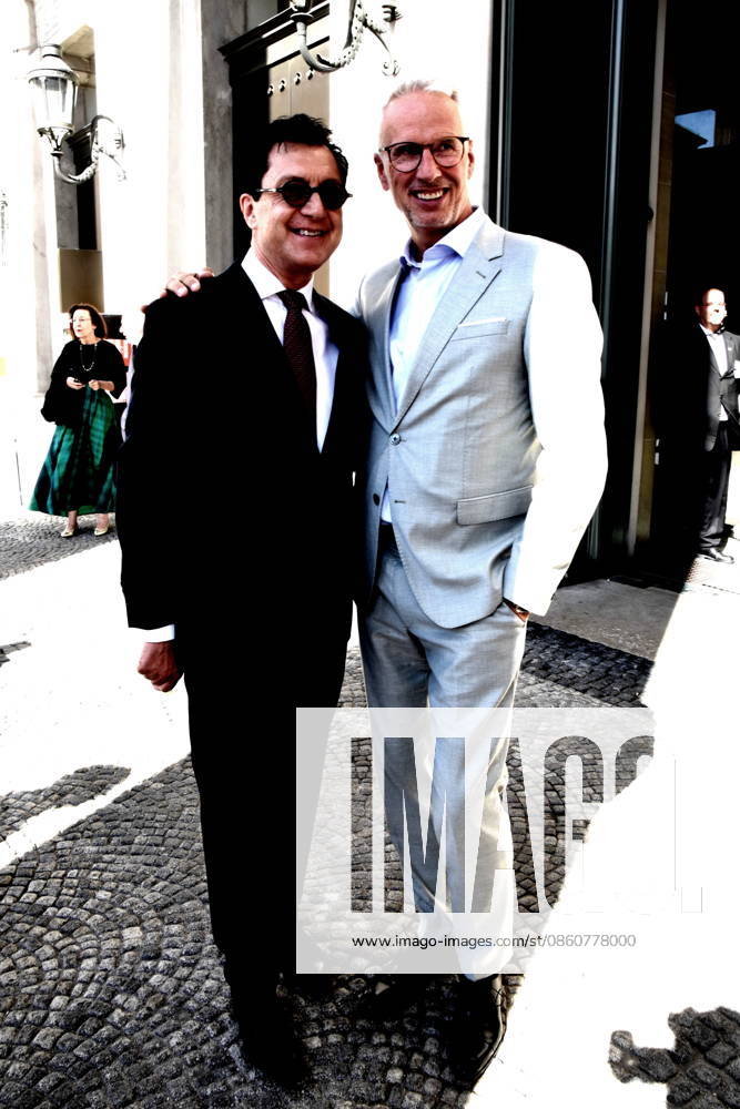 Serge Dorny, State Director; Bernd Doepke, BMW Branch Manager, Munich; Munich, July 4, 2026; Max Joseph Platz; Bavarian State Opera; OPERA FOR ALL; *Die Walküre* by Richard Wagner; Photo: Munich