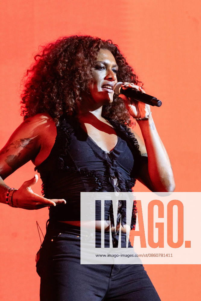Liniker live at Roskilde Festival 2026 Roskilde, Denmark. 04th, July 2026. The Brazilian singer and songwriter Liniker performs a live concert during the Danish music festival Roskilde Festival 2026 in Roskilde. Denmark, Roskilde