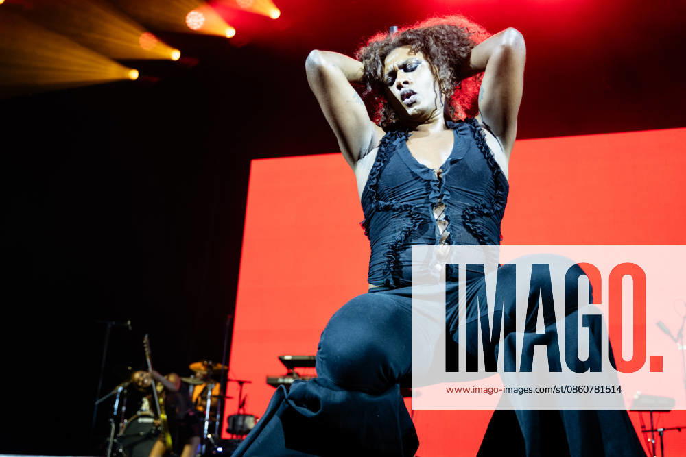 Liniker live at Roskilde Festival 2026 Roskilde, Denmark. 04th, July 2026. The Brazilian singer and songwriter Liniker performs a live concert during the Danish music festival Roskilde Festival 2026 in Roskilde. Denmark, Roskilde